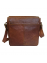 Women Crossbody Genuine Leather Brown Messenger Sling Shoulder bag 